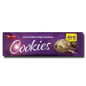 Keenan's Cookies Chocolate Chip 150g Keenan's Cookies Chocolate Chip 150g