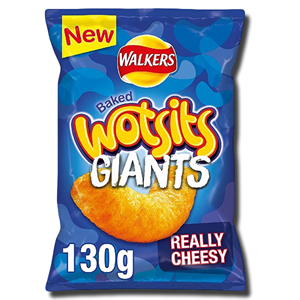 Walkers Baked Wotsits Giants Cheesy 130g