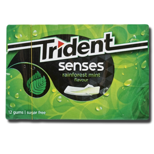 Trident Senses 12's Rainforest Mint 23g Trident Senses 12's Rainforest Mint 23g