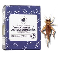 Portugal Bugs Tasty Crickets Salgadinhos 12g