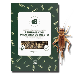 Portugal Bugs Tenebrio Fusilli 250g Portugal Bugs Tenebrio Fusilli 250g