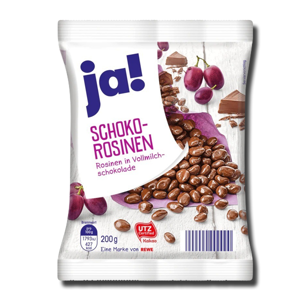 Ja Chocolate covered Raisins 200g Ja Chocolate covered Raisins 200g