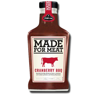 Kuhne Made For Meat Cranberry BBQ 375ml Kuhne Made For Meat Cranberry BBQ 375ml