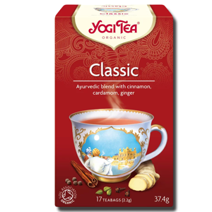 Yogi Tea Organic Classic Cinnamon, Cardamom & Ginger 17`s 37.4g Yogi Tea Organic Classic Cinnamon, Cardamom & Ginger 17`s 37.4g