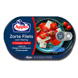 Appel Herring Fillets in Tomato Sauce 200g Appel Herring Fillets in Tomato Sauce 200g