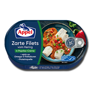 Appel Herring Fillets in Paprika Cream Sauce 200g Appel Herring Fillets in Paprika Cream Sauce 200g