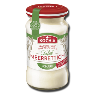 Kochs Horseradish Tafel Meerrettich Scharf 200g Kochs Horseradish Tafel Meerrettich Scharf 200g