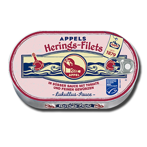 Appel Herring Fillets Sweet Tomato Sauce 200g