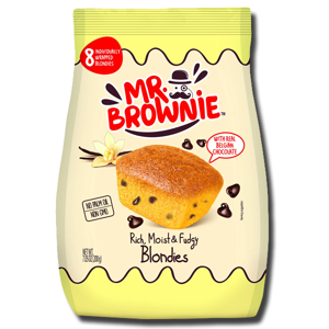 Mr. Brownie Blondies With Chocolate Chips 200g Mr. Brownie Blondies With Chocolate Chips 200g