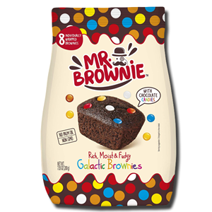 Mr. Brownie Chocolate Brownie With Smarties 200g