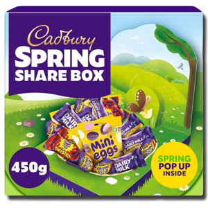 Cadbury Easter Spring Share Box 450g Cadbury Easter Spring Share Box 450g