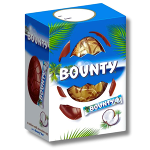 Bounty Coconut Chocolate Easter Egg 2 Bars 177g