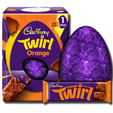 Cadbury Twirl Orange Easter Egg Large 198g