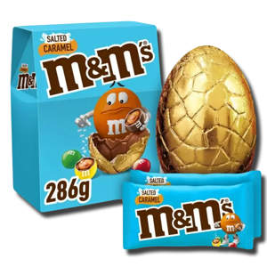 M&M's Salted Caramel Chocolate Extra Large Easter Egg 286g