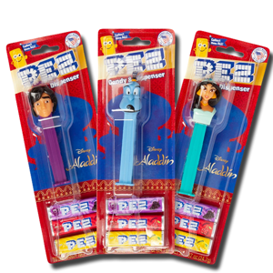 Pez Candy & Dispenser Disney Aladdin 24.7g Pez Candy & Dispenser Disney Aladdin 24.7g