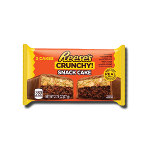 Reese's Peanut Butter Chocolate Crunchy Snack Cake 77g Reese's Peanut Butter Chocolate Crunchy Snack Cake 77g
