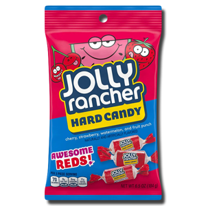 Jolly Rancher Hard Candy Awesome Reds 184g Jolly Rancher Hard Candy Awesome Reds 184g