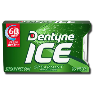 Dentyne Ice Spearmint Gum 16's 25g Dentyne Ice Spearmint Gum 16's 25g