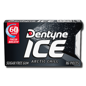 Dentyne Ice Artic Chill Gum 16's 25g