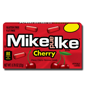 Mike And Ike Chewy Candy Cherry Box 22g