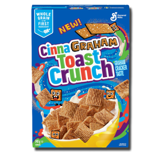 General Mills Cinna Graham Toast Crunch Cereal 340g General Mills Cinna Graham Toast Crunch Cereal 340g
