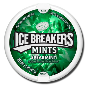 Ice Breaker Mints Sugar Free Spearmint 42g