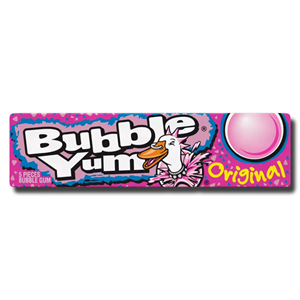 Bubble Yum Original 5 Piece Gum