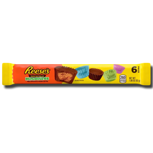 Reese's Peanut Butter Chocolate Miniatures 6' 52g Reese's Peanut Butter Chocolate Miniatures 6' 52g
