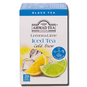 Ahmad Lemon & Lime Cold Brew Iced Tea 20s Ahmad Lemon & Lime Cold Brew Iced Tea 20s