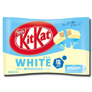 Nestlé KitKat Mini White Sea Salt 11 Units 127g Nestlé KitKat Mini White Sea Salt 11 Units 127g