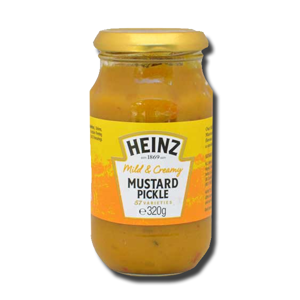 Heinz Mild Mustard Pickle 320g Heinz Mild Mustard Pickle 320g