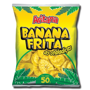 Aritana Banana Frita Chips 50g