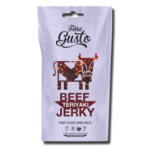 Fine Gusto Beef Jerky Teriyaki 25g
