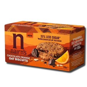 Nairn's Oat Biscuits Chocolate Orange 200g