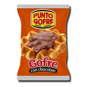 Punto Gofre Waffle with Liquid Chocolate 55g