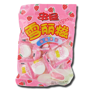 Gaoming Marshmallow Strawberry Filling 100g