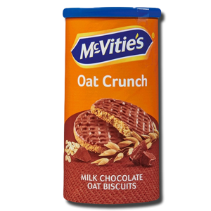 McVitie's Oat Crunch Milk Chocolate Oat Biscuits 205g McVitie's Oat Crunch Milk Chocolate Oat Biscuits 205g