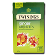 Twinings Green Tea Ginger 20'S 40g