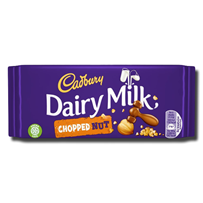Cadbury Dairy Milk Hazelnut Chopped bar 95g