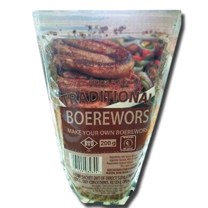 Freddy Hirsch Spices For a Tradicional Boerewors 200g Freddy Hirsch Spices For a Tradicional Boerewors 200g