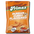 Frimax Durban Curry Flavoured Potato Chips Bag 125g