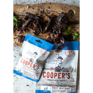 Cooper's Original Coriander and Pepper Beef Biltong 30g Cooper's Original Coriander and Pepper Beef Biltong 30g