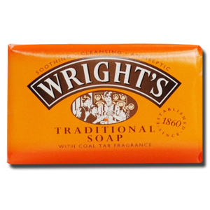 Wright's Traditional Soap with Coal Tar Fragrance 125g Wright's Traditional Soap with Coal Tar Fragrance 125g