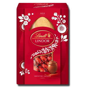 Lindt Chocolate Egg with Milk Chocolate Mini Eggs 215g Lindt Chocolate Egg with Milk Chocolate Mini Eggs 215g