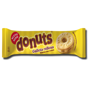 Donuts Bolacha com recheio 133g Donuts Bolacha com recheio 133g