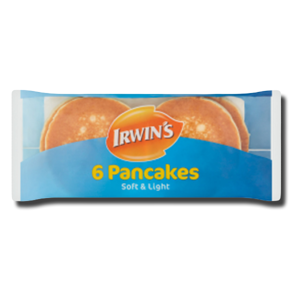 Irwin's Pancakes 6 180g Irwin's Pancakes 6 180g