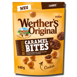 Werther's Original Stork Caramel Bites Cookie 140g Werther's Original Stork Caramel Bites Cookie 140g