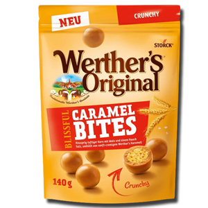 Werther's Original Stork Caramel Bites Crunch 140g