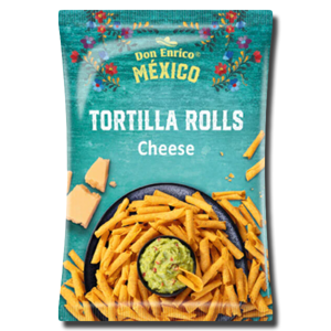 Don Enrico Tortilla Cheese Rolls 125g Don Enrico Tortilla Cheese Rolls 125g