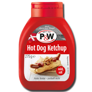 P&W Ketchup Danish Hotdog 255ml P&W Ketchup Danish Hotdog 255ml